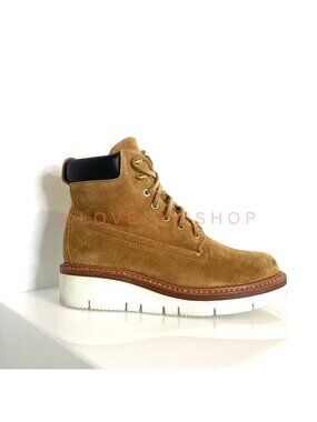 Boots | Rag & Bone Suede Construction Boots | Streetwear Lux Tan Camel Cabincore